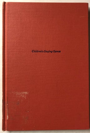 Item #66324 Children's Singing Games in Five Sets. Sharp Cebil B. Gomme
