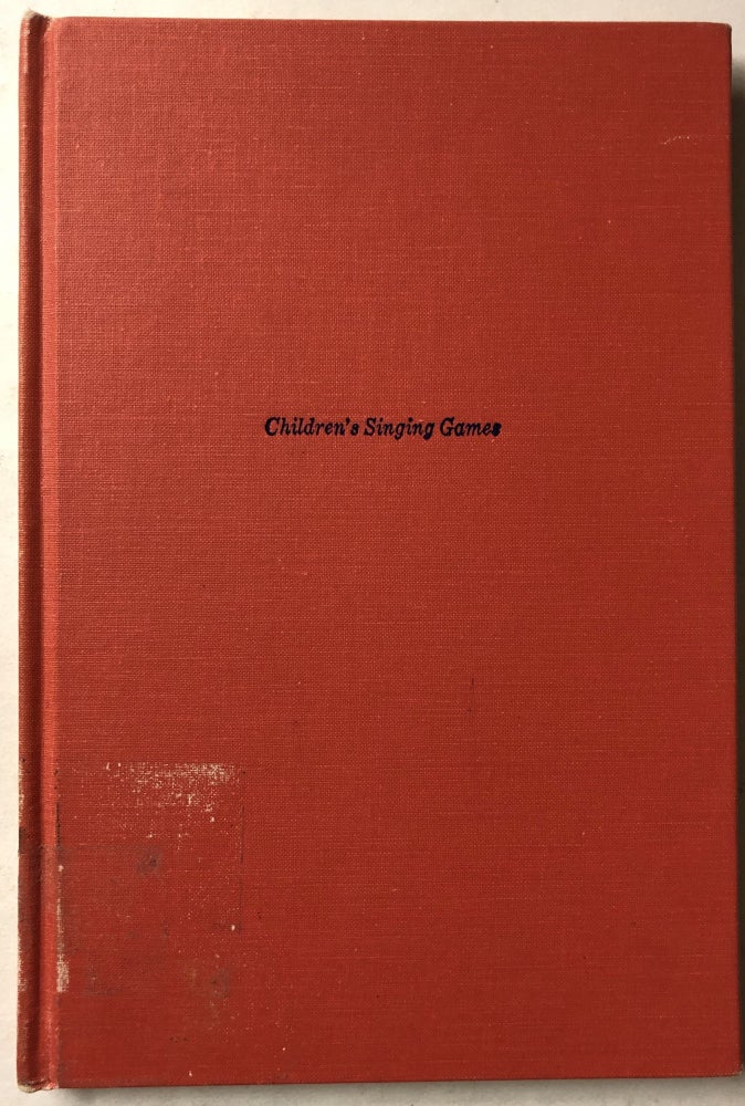 Item #66324 Children's Singing Games in Five Sets. Sharp Cebil B. Gomme.