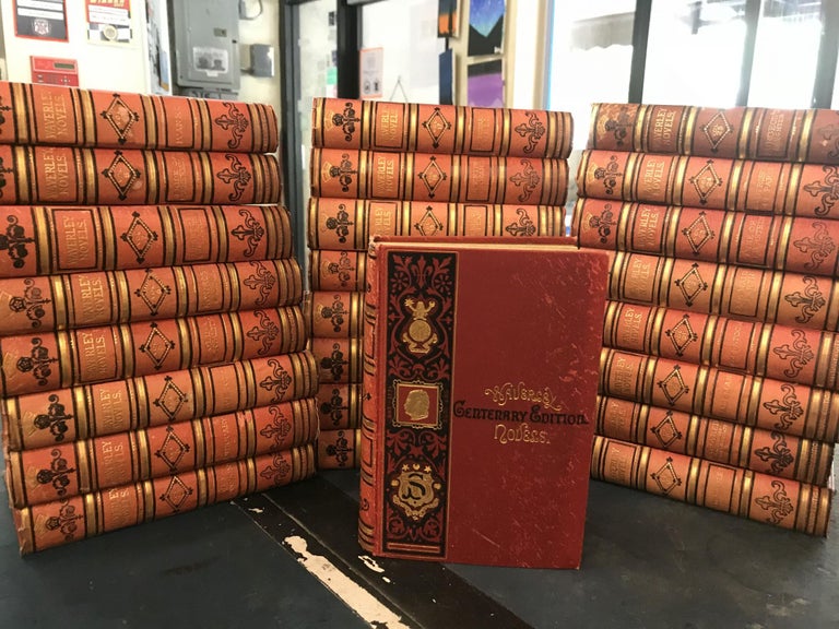Item #66497 Waverley Novels- Centenary Edition (25 volume set). Sir Walter Scott.