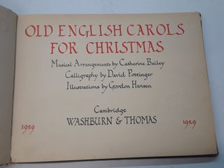 Old English Carols for Christmas