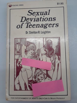Item #66961 Sexual Deviations of Teenagers (PC-113). Sheldon R. Leighton