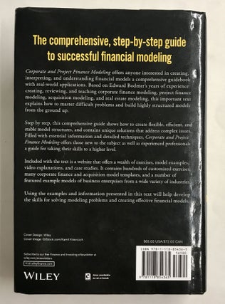 Corporate and Project Finance Modeling: Theory and Practice