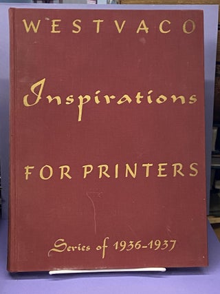 Item #67876 Westvaco Inspirations for Printers- Series of 1936-1937. Westvaco