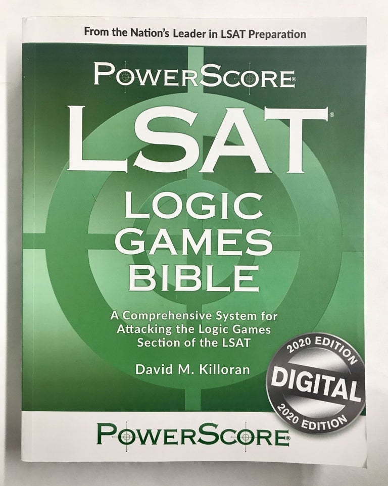 Item #67914 The PowerScore LSAT Logic Games Bible. David M. Killoran.