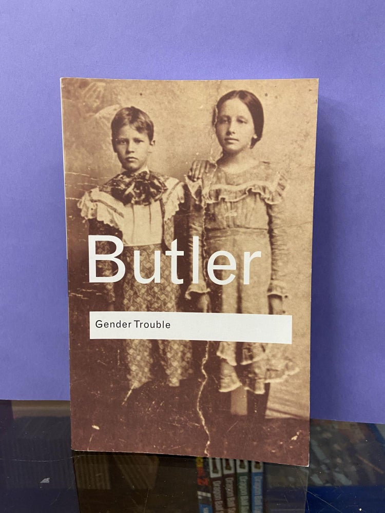 Item #68272 Gender Trouble. Judith Butler.