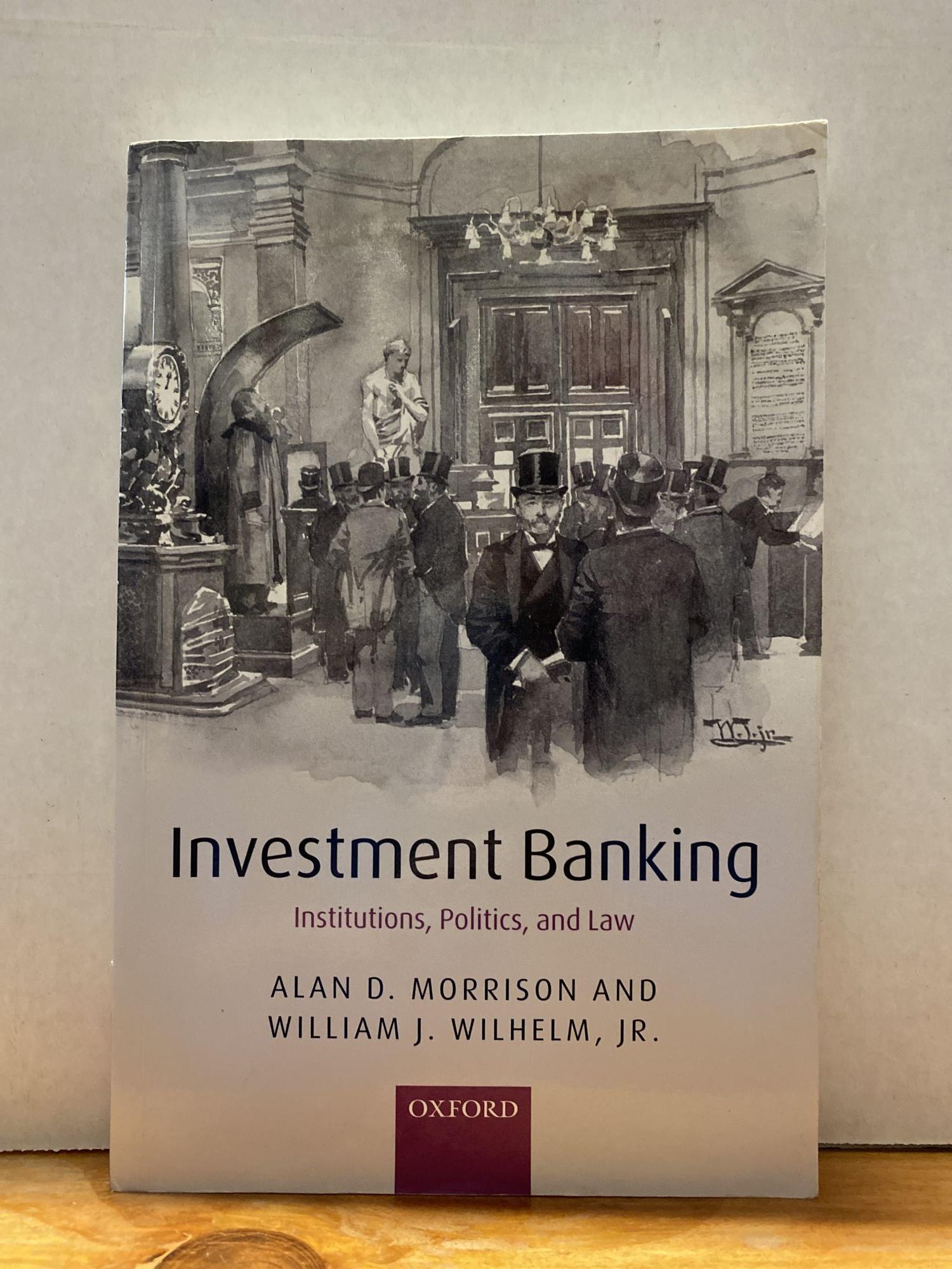 Book on investment deals banking