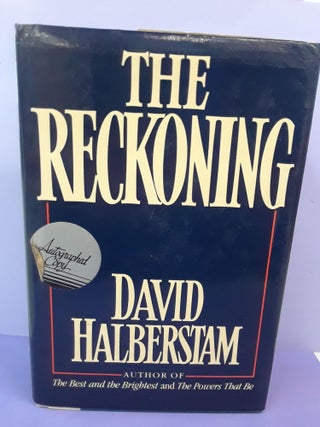 Item #68591 The Reckoning. David Halberstam