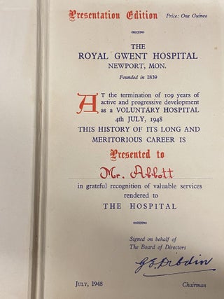 History of the Royal Gwent Hospital