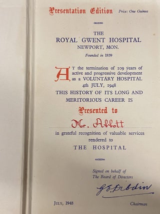 History of the Royal Gwent Hospital
