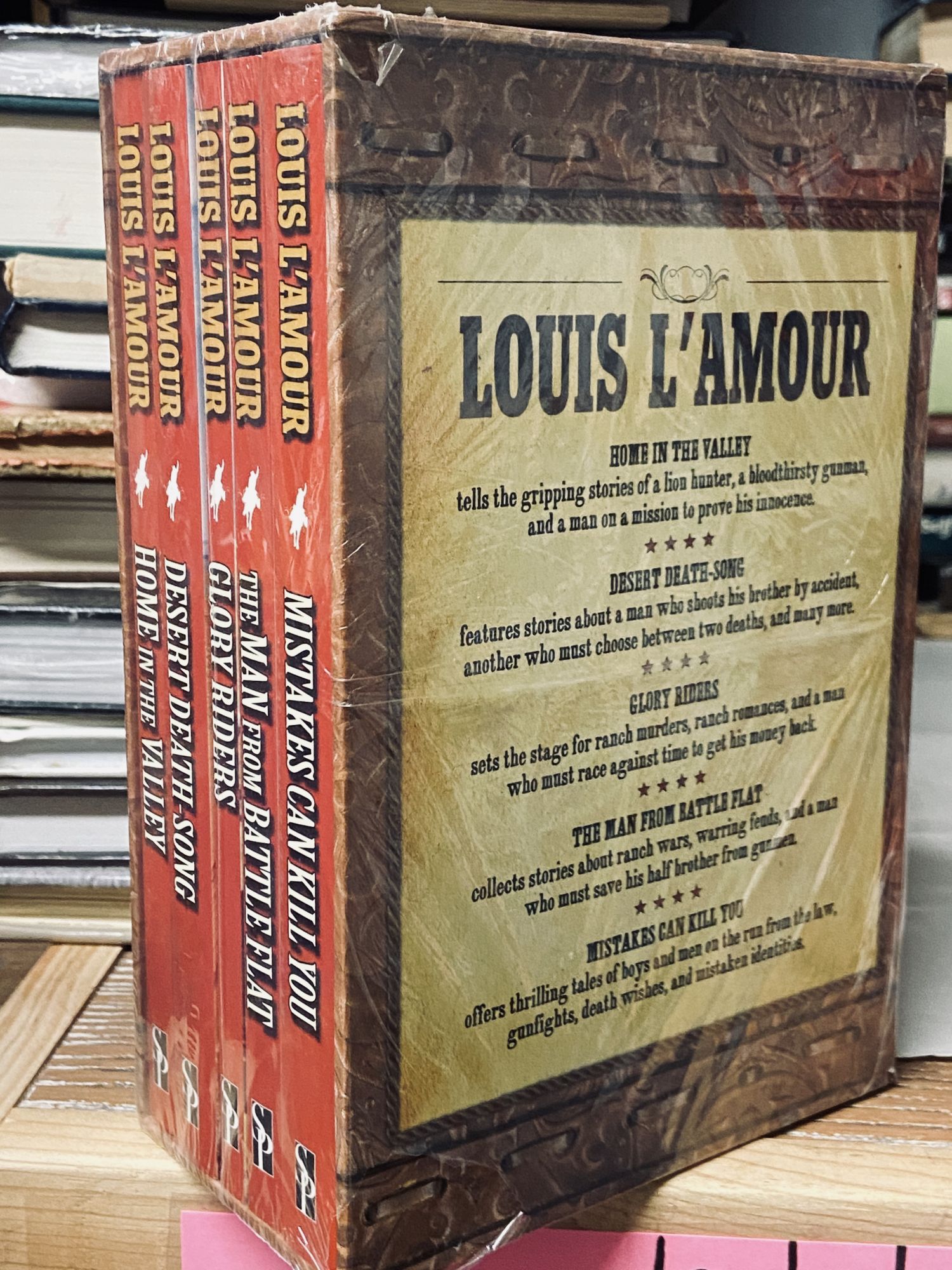 Sold at Auction: COLLECTION OF LOUIS L'AMOUR PULP WESTERN BOOKS