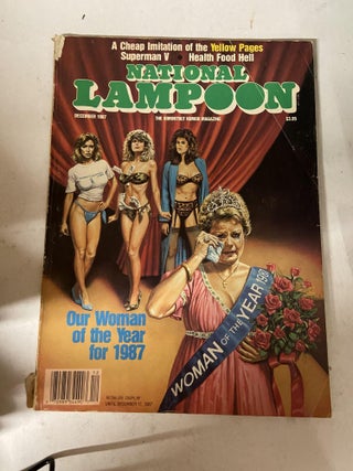 Item #69423 National Lampoon December 1987- Our Woman of the Year 1987
