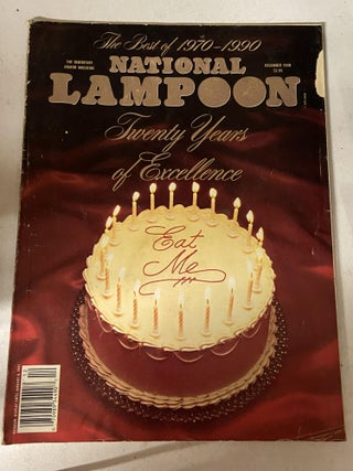 Item #69424 National Lampoon December 1990- Twenty Years of Excellence