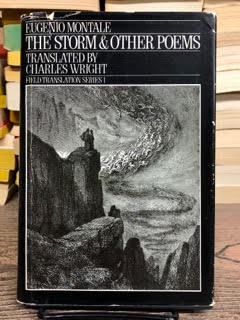 Item #69683 The Storm & Other Poems. Eugenio Montale, Charles Wright