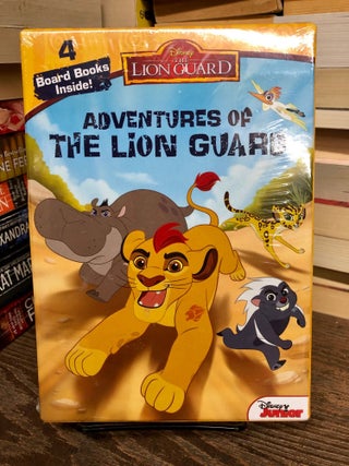 Item #69804 The Lion Guard: Adventures of The Lion Guard Board Book Box Set. Annie Auerbach