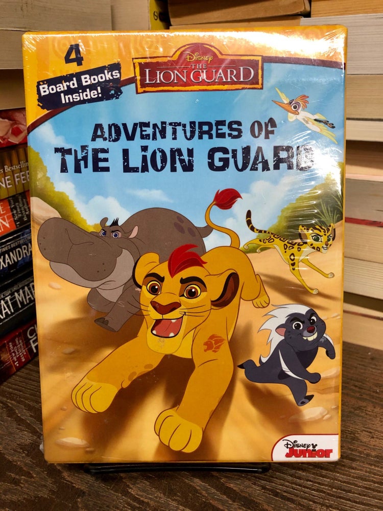 Item #69804 The Lion Guard: Adventures of The Lion Guard Board Book Box Set. Annie Auerbach.