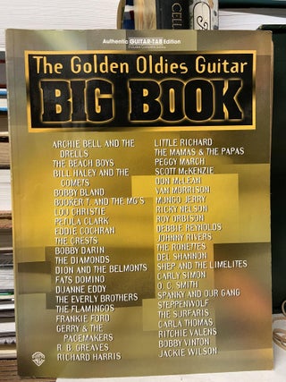 Item #69972 The Golden Oldies Guitar Big Book: Authentic Guitar TAB