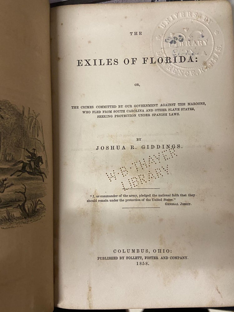 Item #70173 The Exiles of Florida. Joshua Giddings.