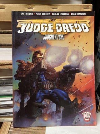 Item #70431 Judge Dredd: Judgment Day. Garth Ennis, Peter Doherty, Carlos Ezquerra, Dean Ormston