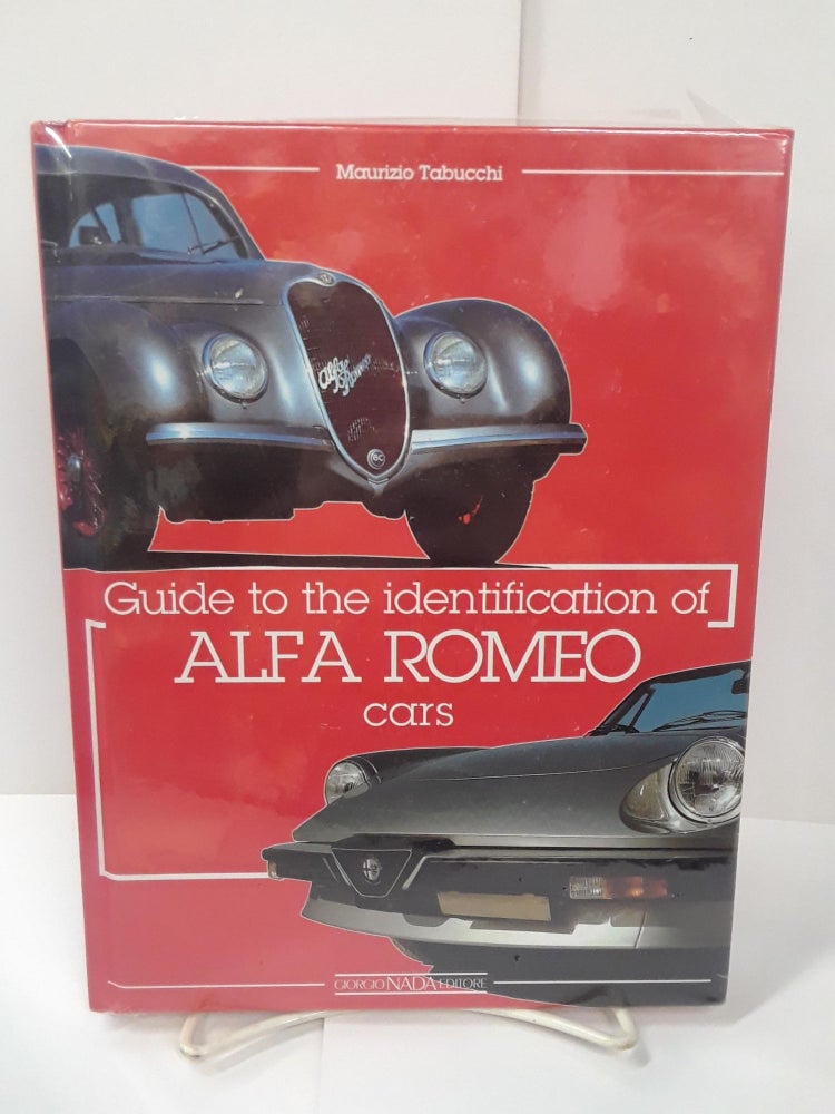 Item #70825 Guide to the Identification of Alfa Romeo Cars. Maurizio Tabucchi.