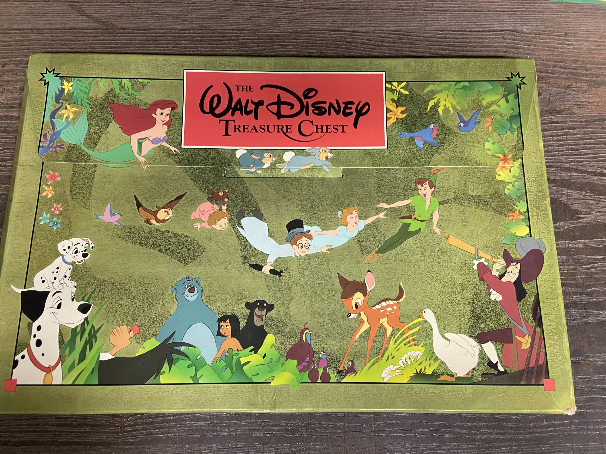 The Walt Disney Treasure Chest Boxed Set: Peter Pan, Bambi, The Little  Mermaid, 101 Dalmatians and Jungle Book by Walt Disney on Chamblin Bookmine