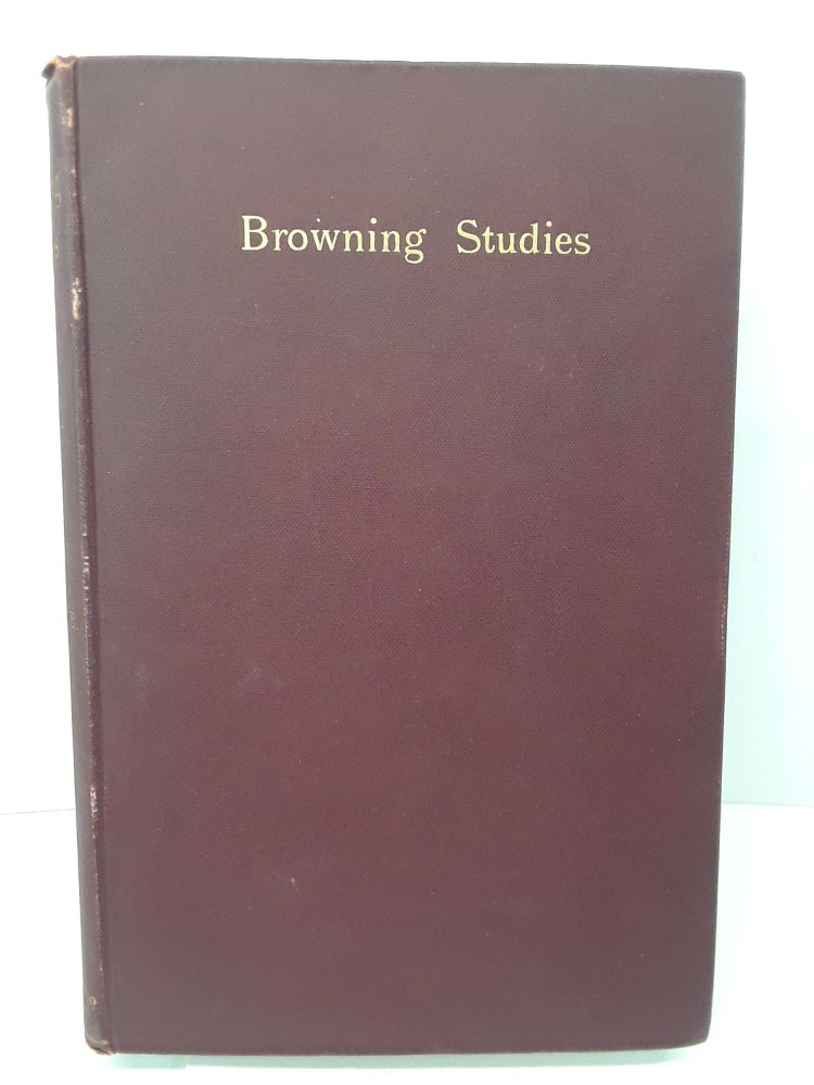 Item #71029 Browning Studies. Edward Berdoe.