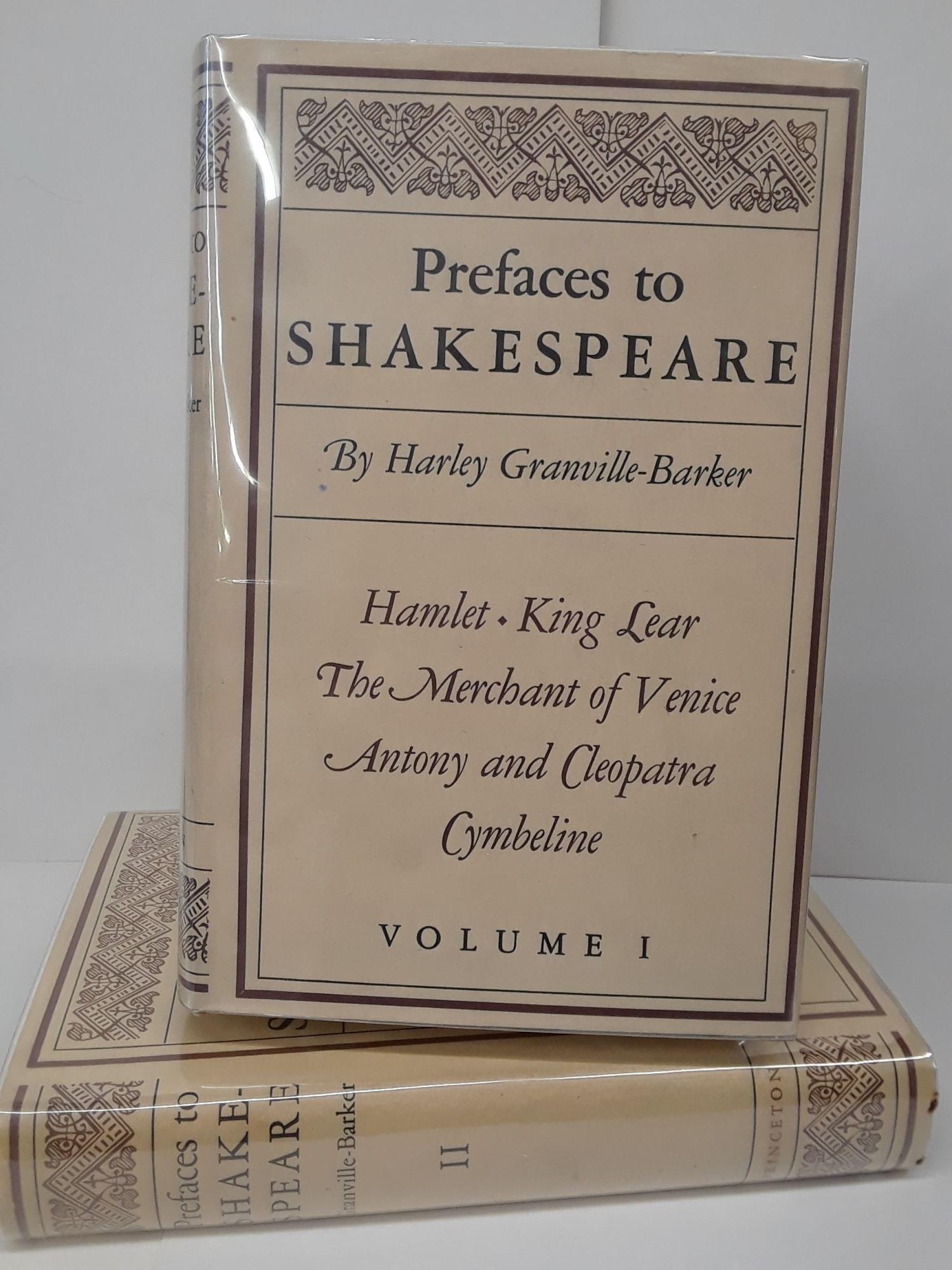 Prefaces to Shakespeare by Harley Granville Barker on Chamblin Bookmine