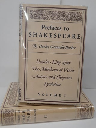 Item #71072 Prefaces to Shakespeare. Harley Granville-Barker