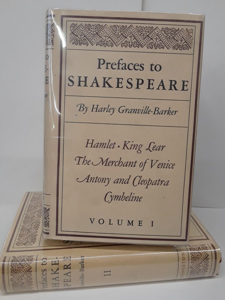 Item #71072 Prefaces to Shakespeare. Harley Granville-Barker.