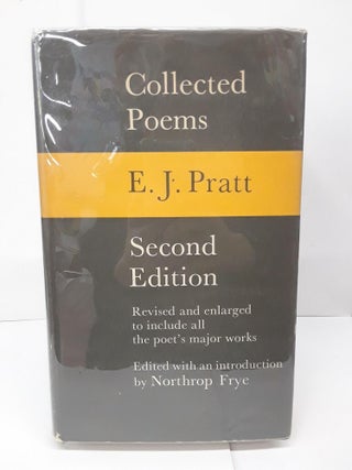 Item #71078 Collected Poems: E.J. Pratt. Northrop Frye