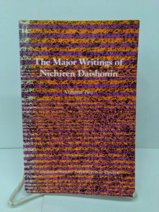 Item #71283 The Major Writings of Nichiren Daishonin. Nichiren Daishonin