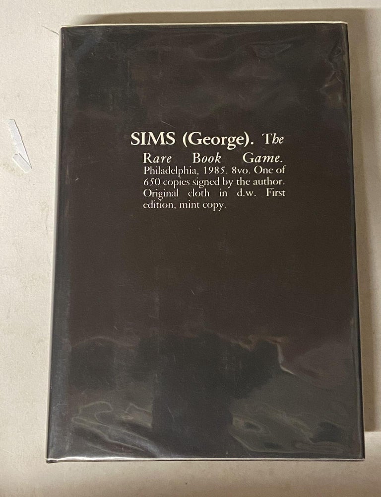 The Rare Book Game | George Sims | 1st edition