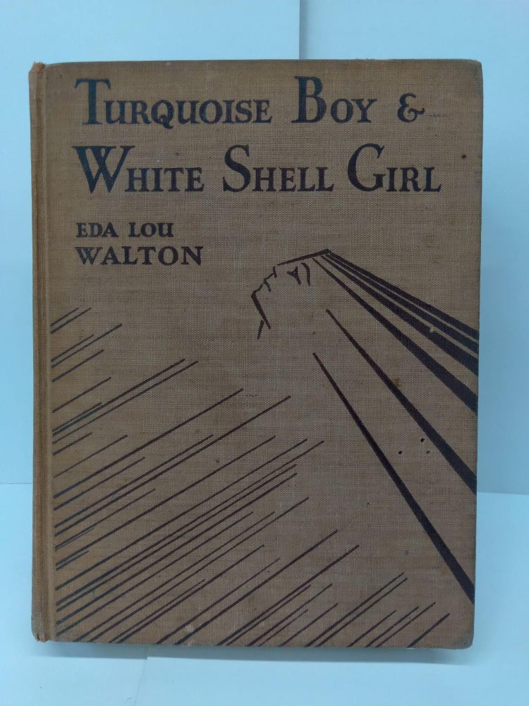 Item #71467 Turquoise Boy and White Shell Girl. Eda Lou Walton.