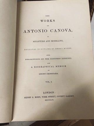The Works of Antonio Canova