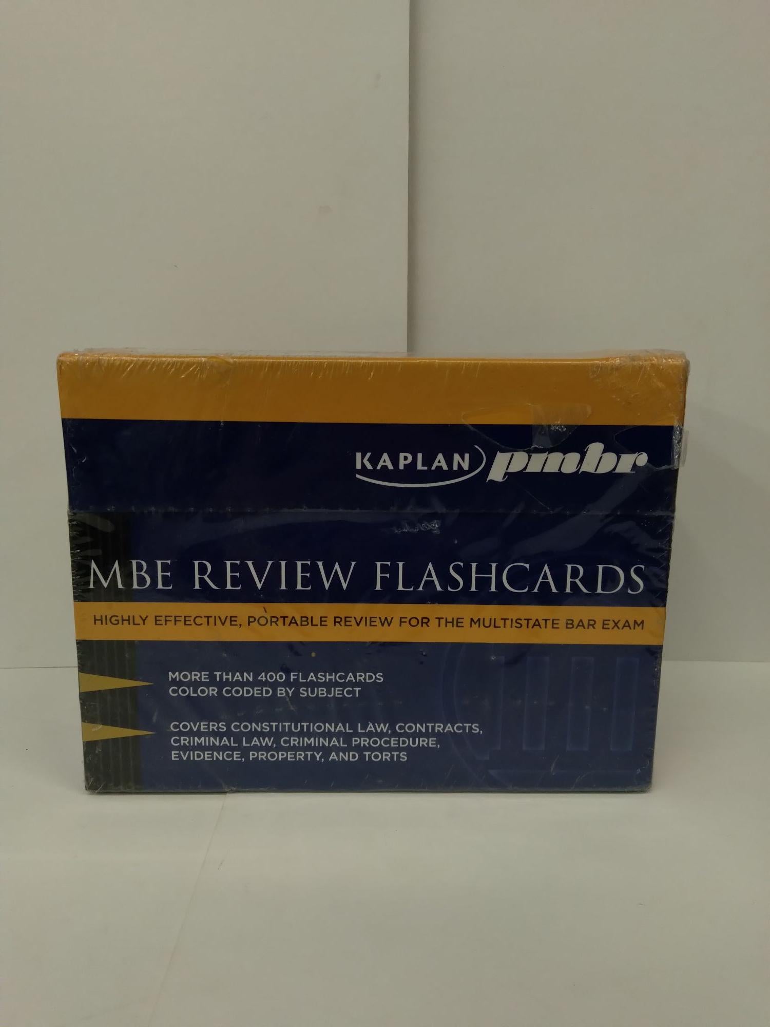 Kaplan PMBR: MBE Review Flashcards | Kaplan Pmbr | 2nd