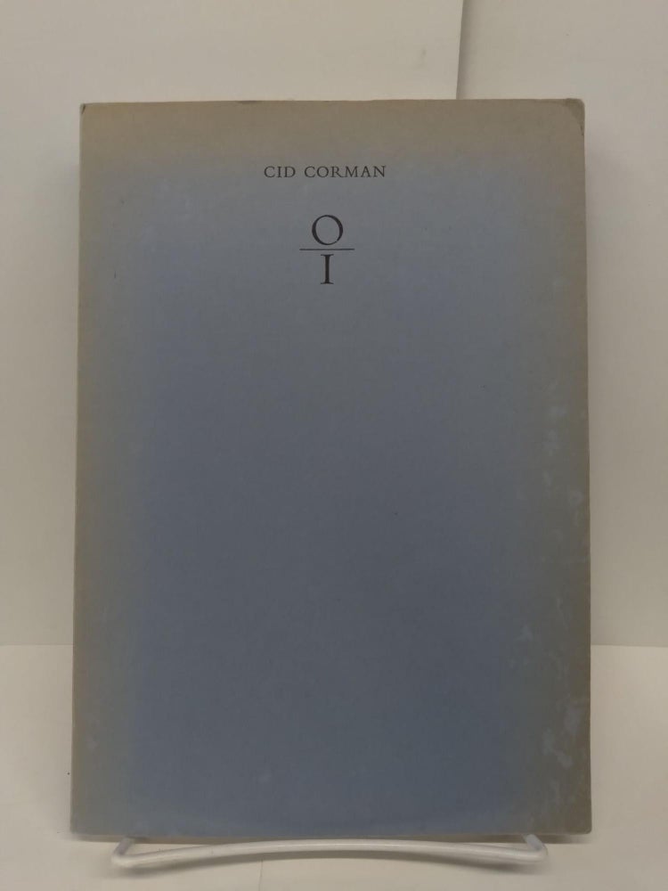 Item #71789 O/I. Cid Corman.