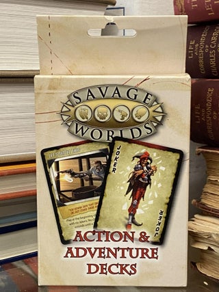 Item #71849 Action & Adventure Decks (Savage Worlds