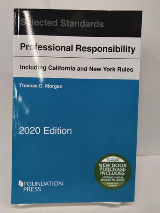 Item #71910 Model Rules of Professional Conduct and Other Selected Standards. Thomas Morgan