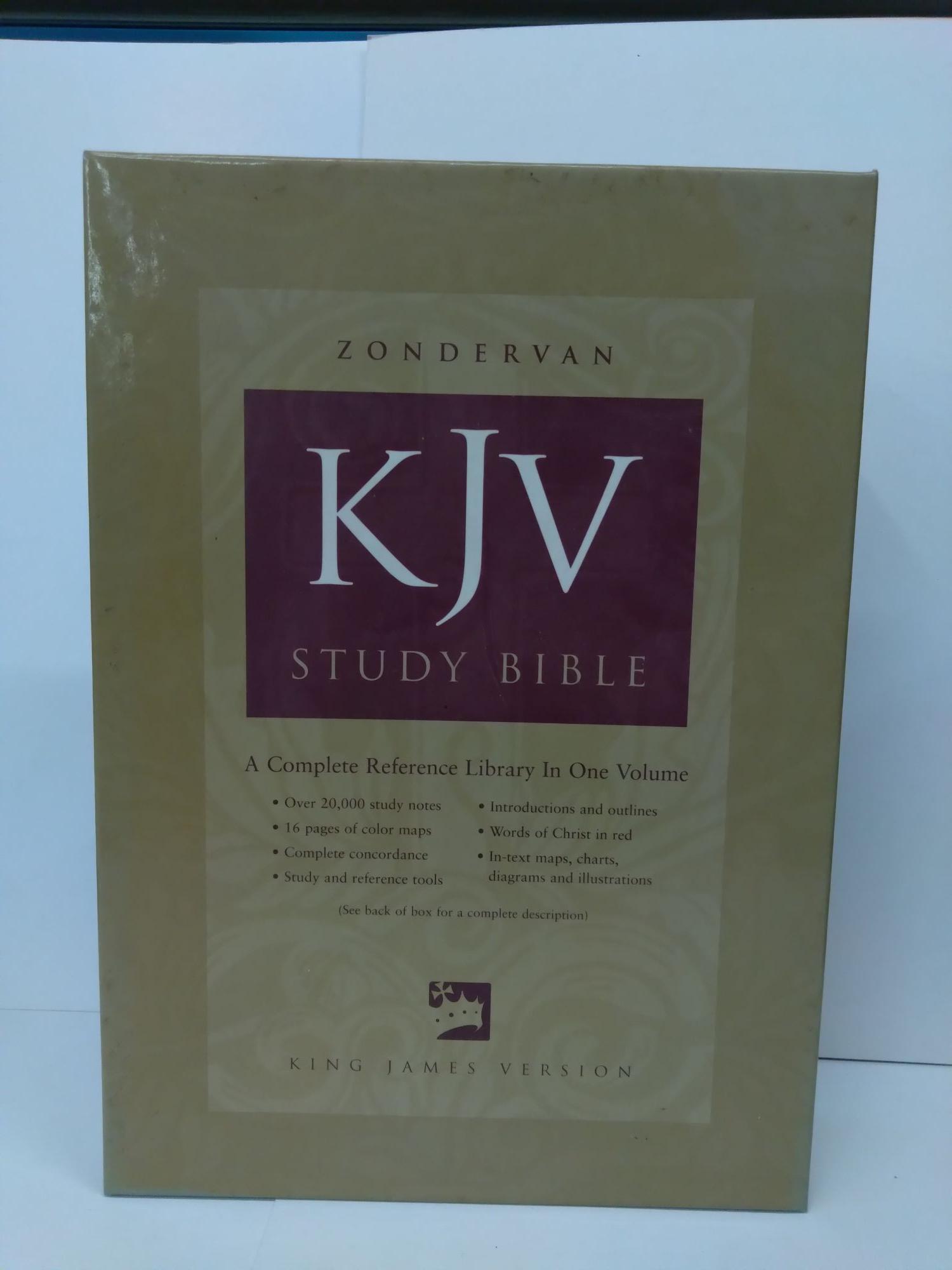 Zondervan KJV Study Bible | Zondervan | Leatherbound