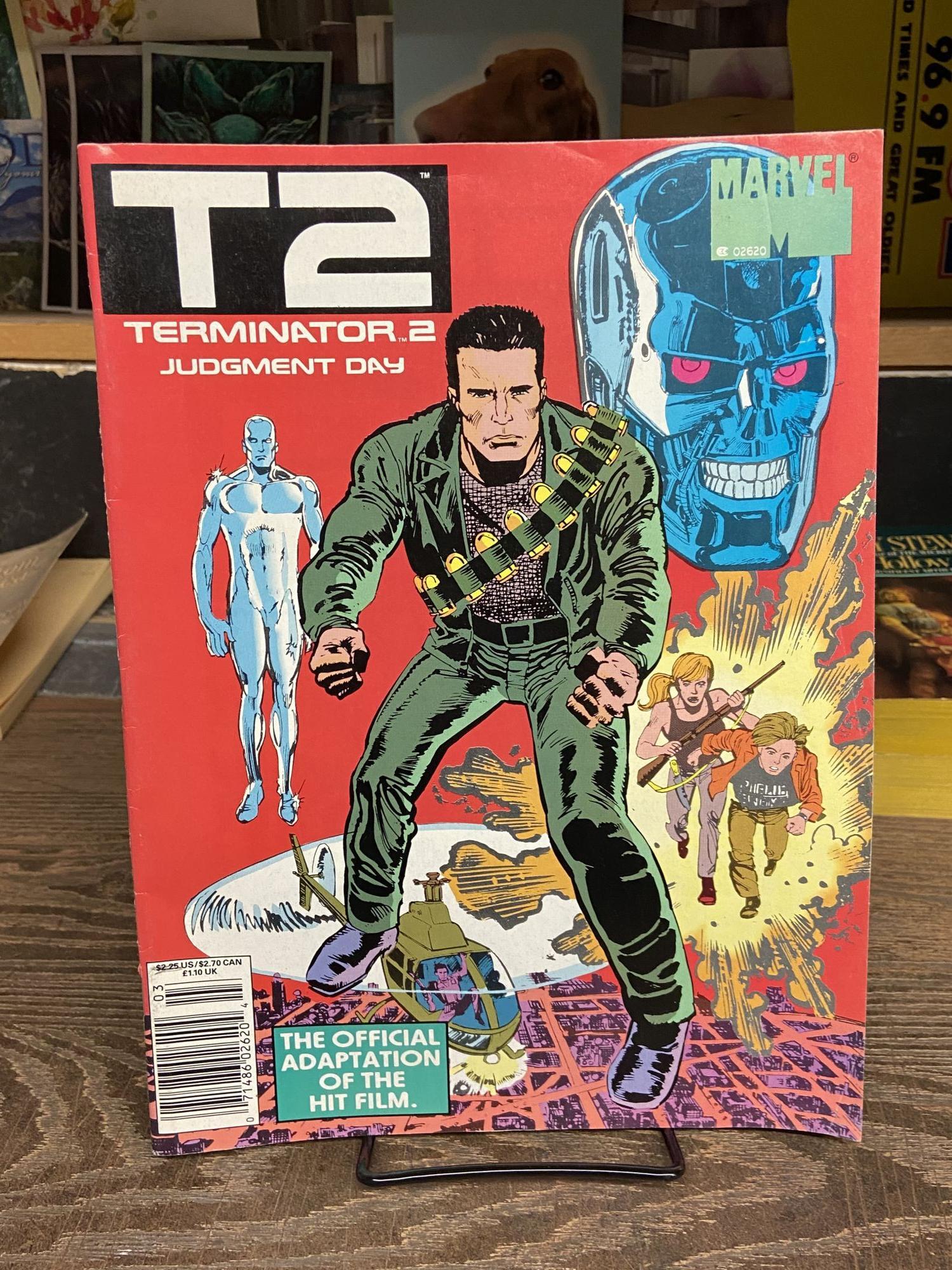 Terminator 2- Judgement Day Movie Adaptation Magazine, 1991