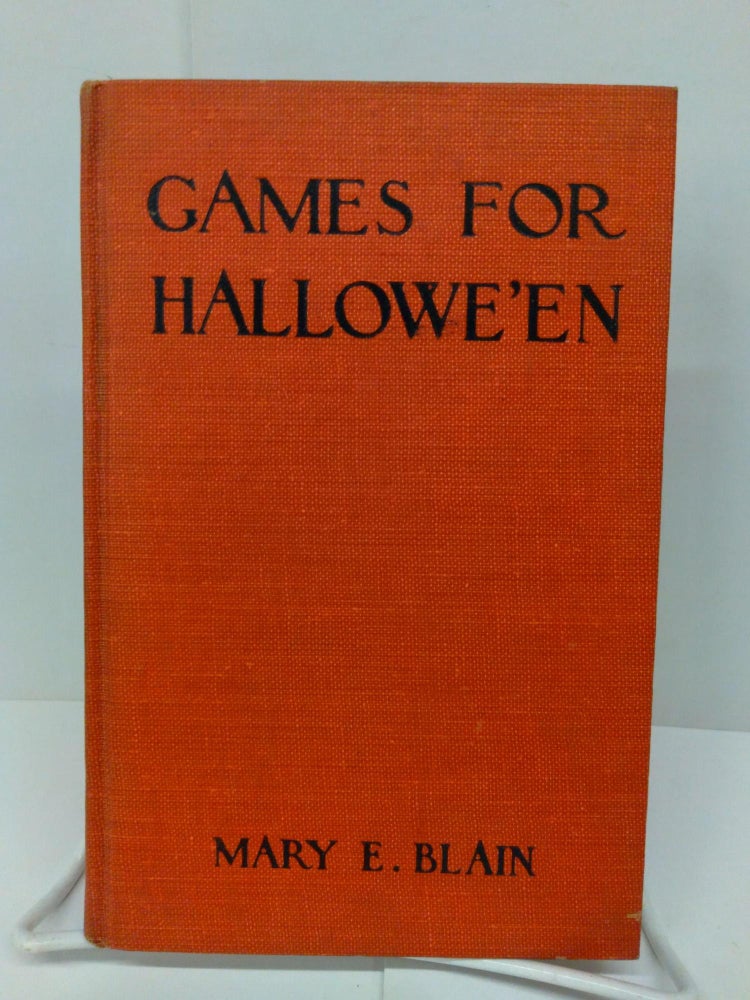 Item #72240 Games For Halloween. Mary Blain.