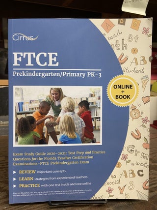 Item #72315 FTCE Prekindergarten/Primary PK-3 Exam Study Guide 2020-2021