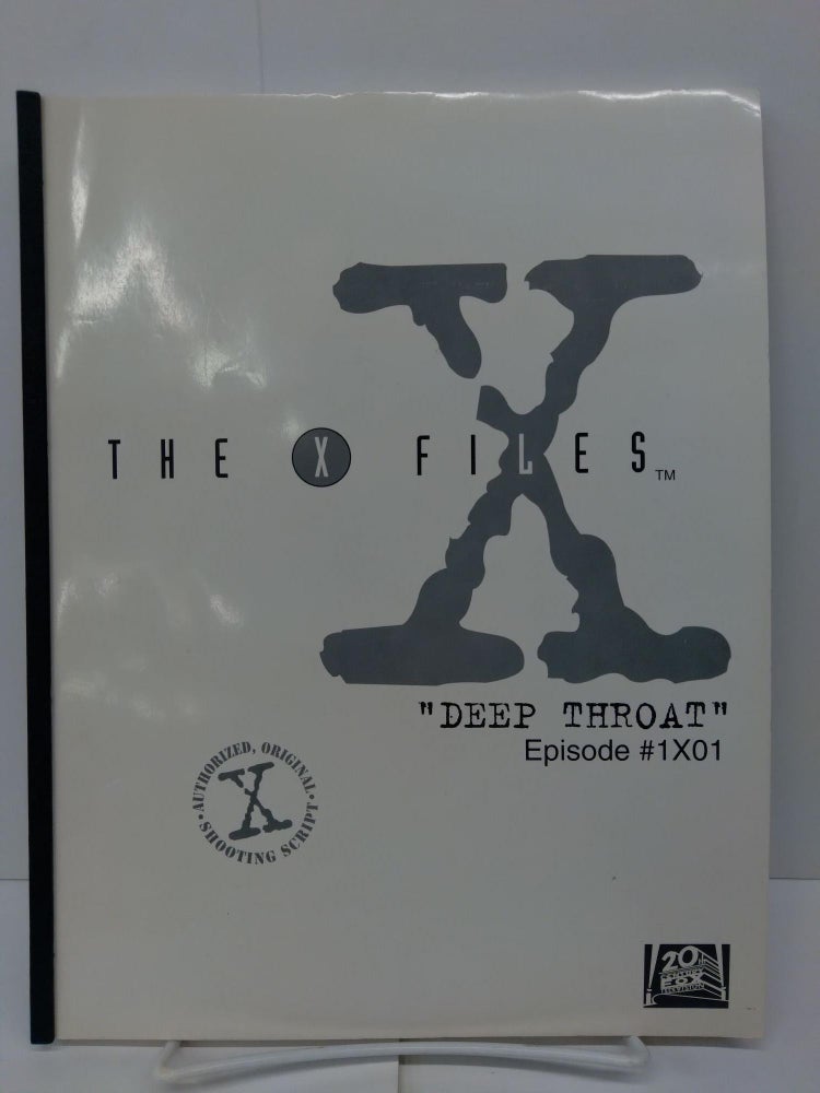 Item #72643 The X-Files: "Deep Throat" Episode #1X01. Chris Carter.