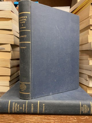 Item #72858 Georgia's Coastal Plain: A History (Two Volume Set). Jack N. Averitt