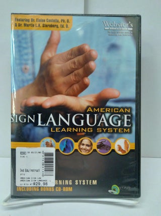 Item #73273 American Sign Language: Learning System