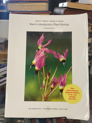 Item #73364 Stern's Introductory Plant Biology (13th edition). James E. Bidlack, Shelley H. Jansky