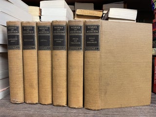 Item #73950 Works of Jane Austen (Six Volume Limited Edition Set). Jane Austen