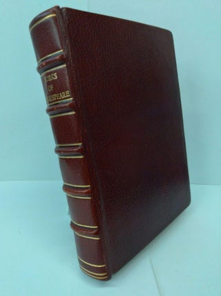 Item #73975 The Complete Works of William Shakespeare. Sir Henry Irving