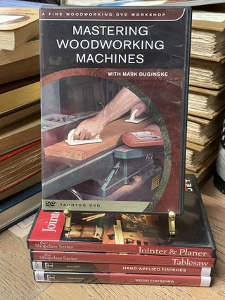 Item #74004 Five Volume Woodworking Instructional DVD Set