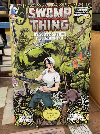 Item #74201 Swamp Thing (Deluxe Edition). Scott Snyder, Yanick Paquette