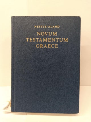 Item #74358 Novum Testamentum Graece